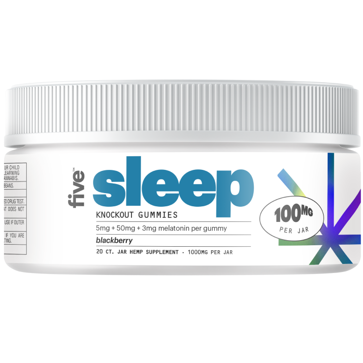 knockout sleep 5mg gummies