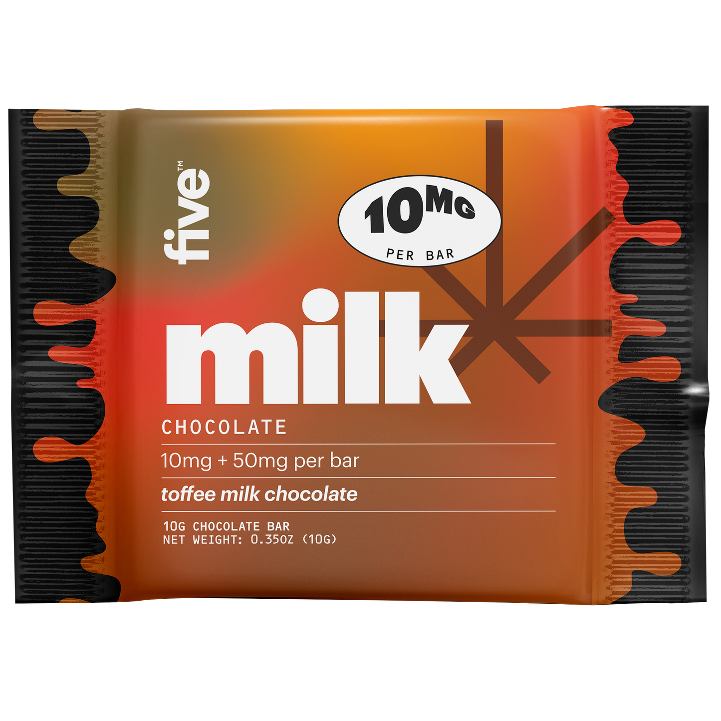 toffee 10mg milk chocolates