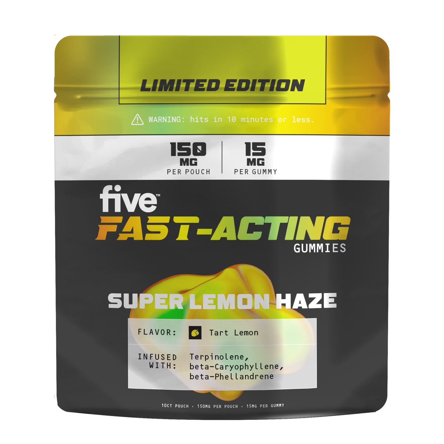 super lemon haze fast-acting 15mg gummies