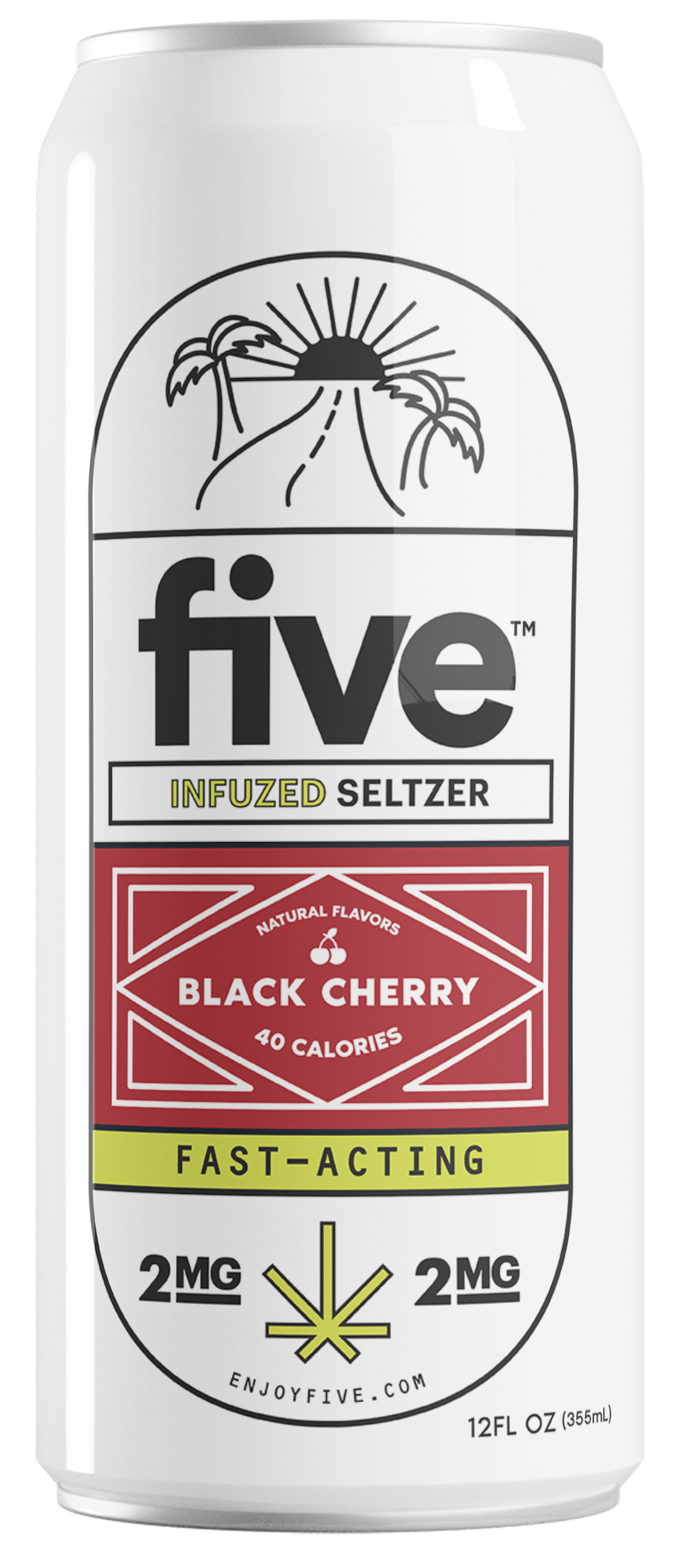black cherry fast-acting 2mg seltzers