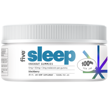 knockout sleep 5mg gummies