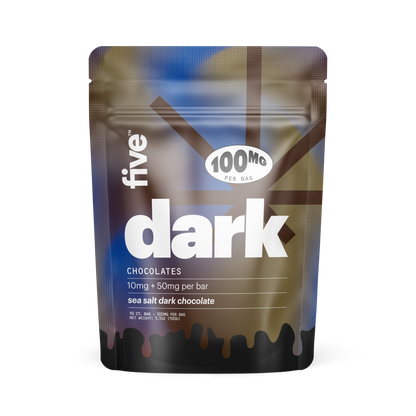sea salt 10mg dark chocolates