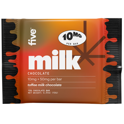 toffee 10mg milk chocolates