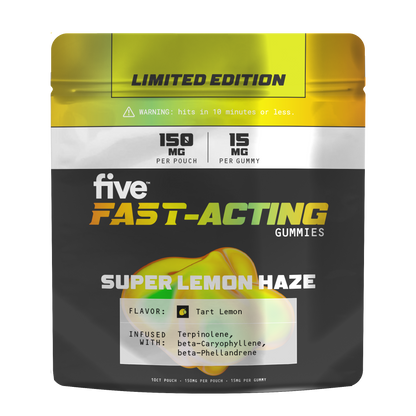super lemon haze fast-acting 15mg gummies