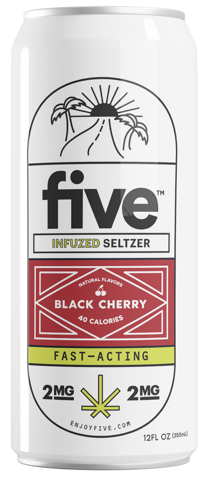 black cherry fast-acting 2mg seltzers
